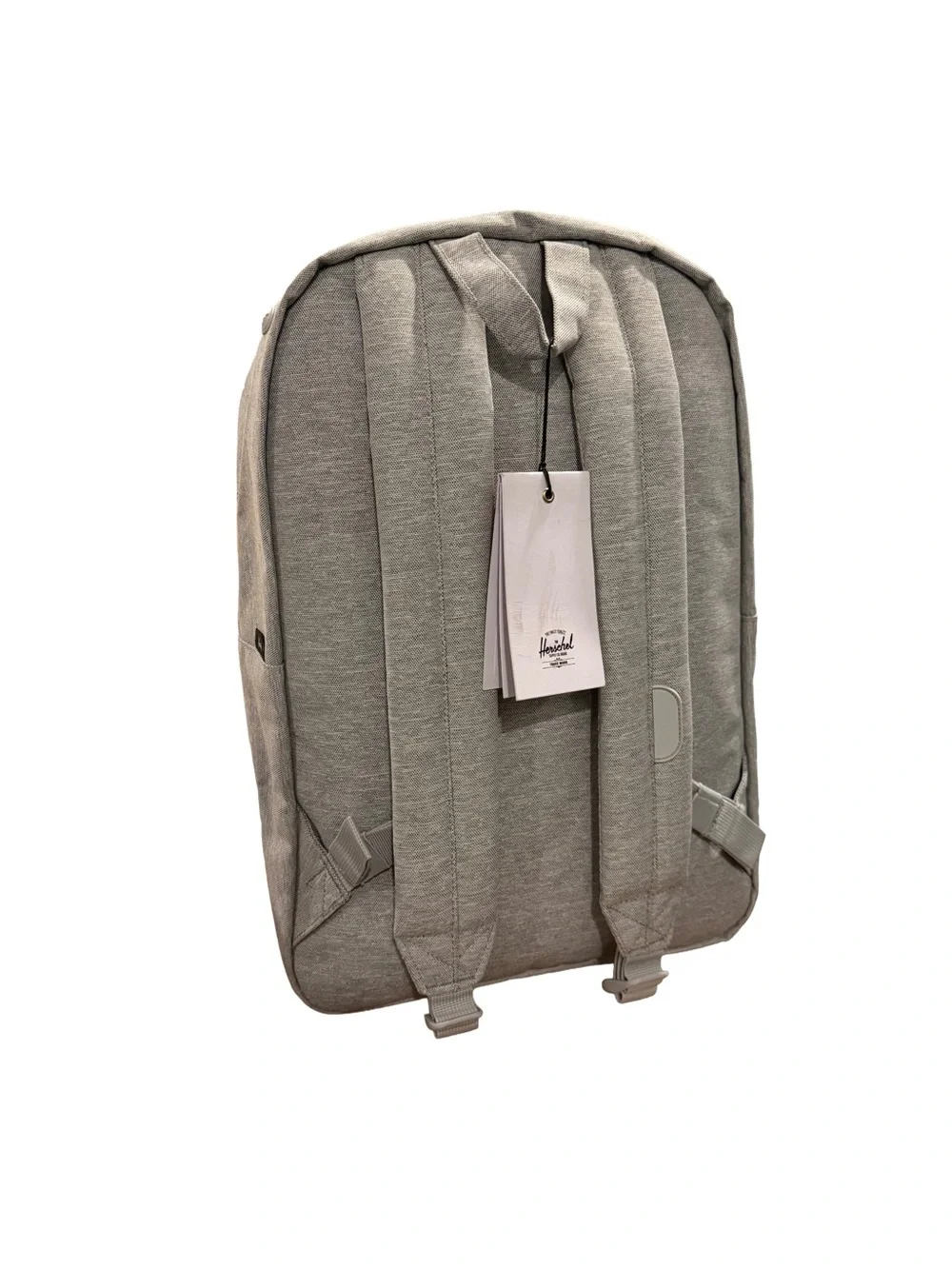 NWT🏷️ Herschel Supply Co. Heritage Backpack – Light Grey Crosshatch (21.5L)